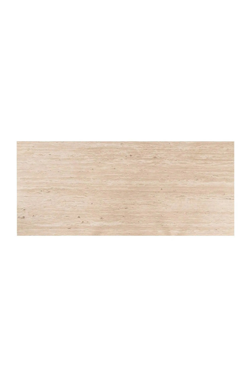 Rectangular Travertine Dining Table | Richmond Interiors Claremont | Oroatrade.com