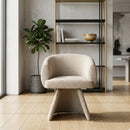 Conical Base Swivel Dining Chair | Richmond Interiors Quiriro