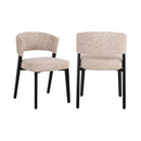 Curved Back Dining Chair | Richmond Interiors Zeno | Oroatrade.com