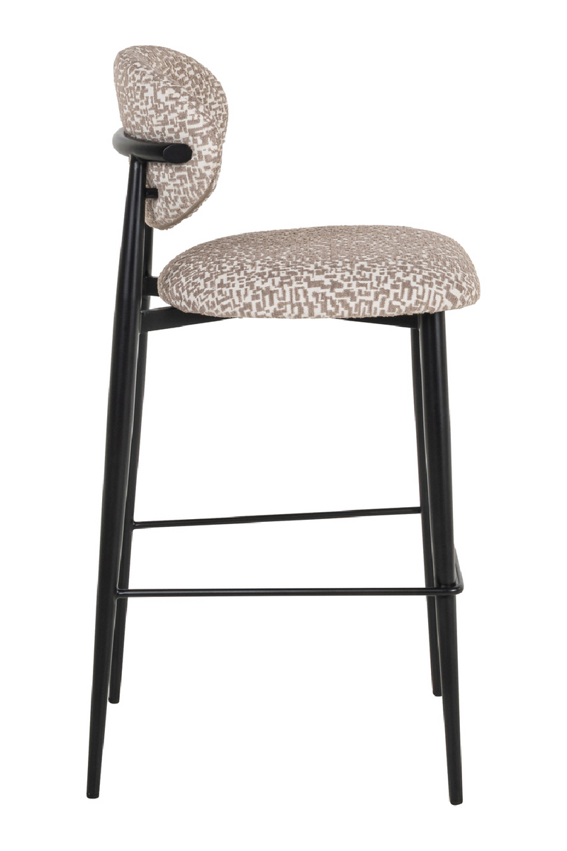 Upholstered Bar Stool | Richmond Interiors Dantes | Oroatrade.com