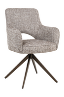 Cut-Out Swivel Dining Armchair | Richmond Interiors Ginerva | Oroatrade.com