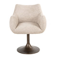 Contract furniture - Upholstered Dining Swivel Chair - www.oroatrade.com