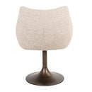 Contract furniture - Upholstered Dining Swivel Chair - www.oroatrade.com