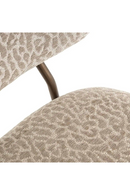 Beige Leopard Print Counter Stools (2) | Richmond Interiors Xenia | Oroatrade.com