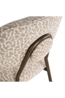 Beige Leopard Print Counter Stools (2) | Richmond Interiors Xenia | Oroatrade.com