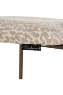 Beige Leopard Print Counter Stools (2) | Richmond Interiors Xenia | Oroatrade.com
