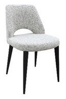 Cut-out Detail Natural Dining Chairs (2) | Richmond Interiors Tabitha | Oroatrade.com