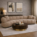 Channeled Modern Sofa | Richmond Interiors Amelia