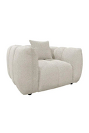 Cream Chunky Lounge Chair | Richmond Interiors Jezebel | Oroatrade.com