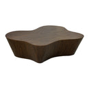 Contract furniture - Organic-Shaped Walnut Coffee Table - www.oroatrade.com
