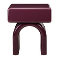 Contract furniture - Modern Arched 1-Drawer Nightstand - www.oroatrade.com