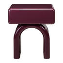 Contract furniture - Modern Arched 1-Drawer Nightstand - www.oroatrade.com