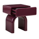 Contract furniture - Modern Arched 1-Drawer Nightstand - www.oroatrade.com