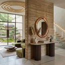 Contract furniture - Brown Ceramic Console Table - www.oroatrade.com