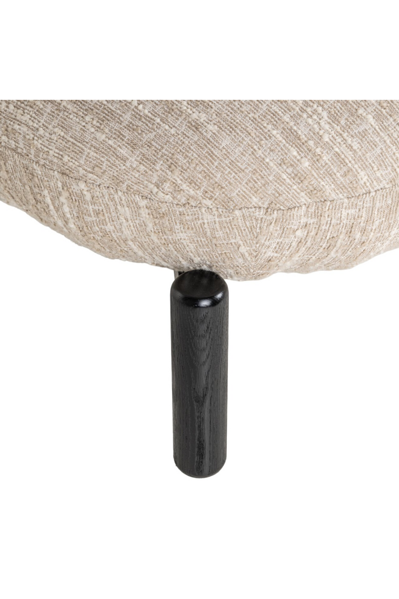 Beige Cushioned Lounge Chair | Richmond Interiors Ornella | Oroatrade.com