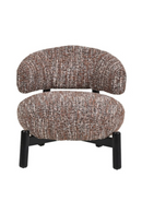 Brown Cushioned Lounge Chair | Richmond Interiors Ornella | Oroatrade.com