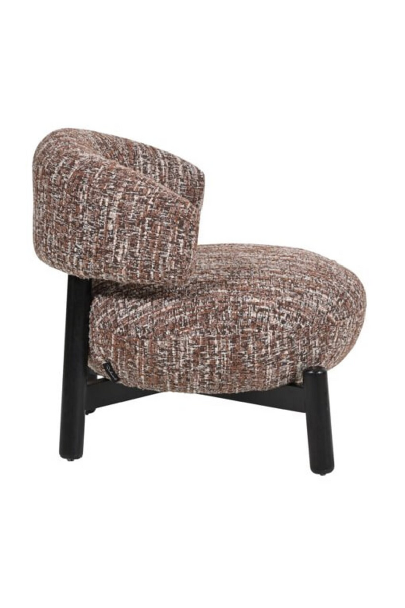 Brown Cushioned Lounge Chair | Richmond Interiors Ornella | Oroatrade.com
