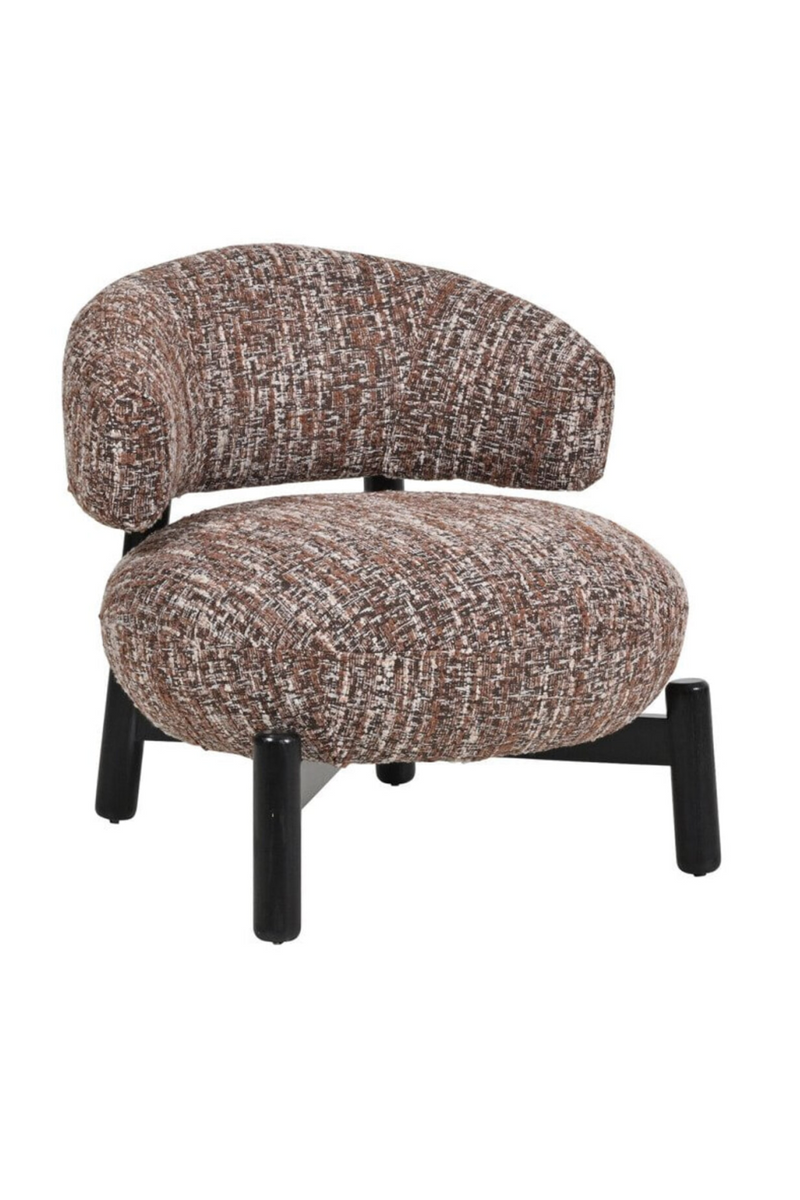 Brown Cushioned Lounge Chair | Richmond Interiors Ornella | Oroatrade.com