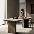 Travertine Ceramic Dining Table | Richmond Interiors Nando