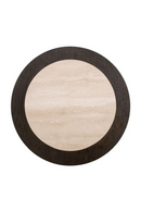 Brown Oak Round End Table | Richmond Interiors Nando | Oroatrade.com