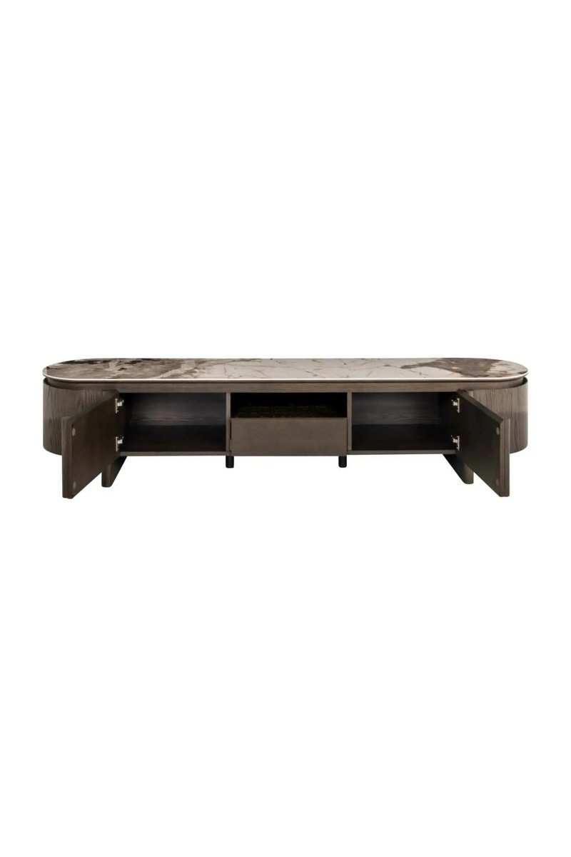 Brown Oak TV Cabinet | Richmond Interiors Langford | Oroatrade.com