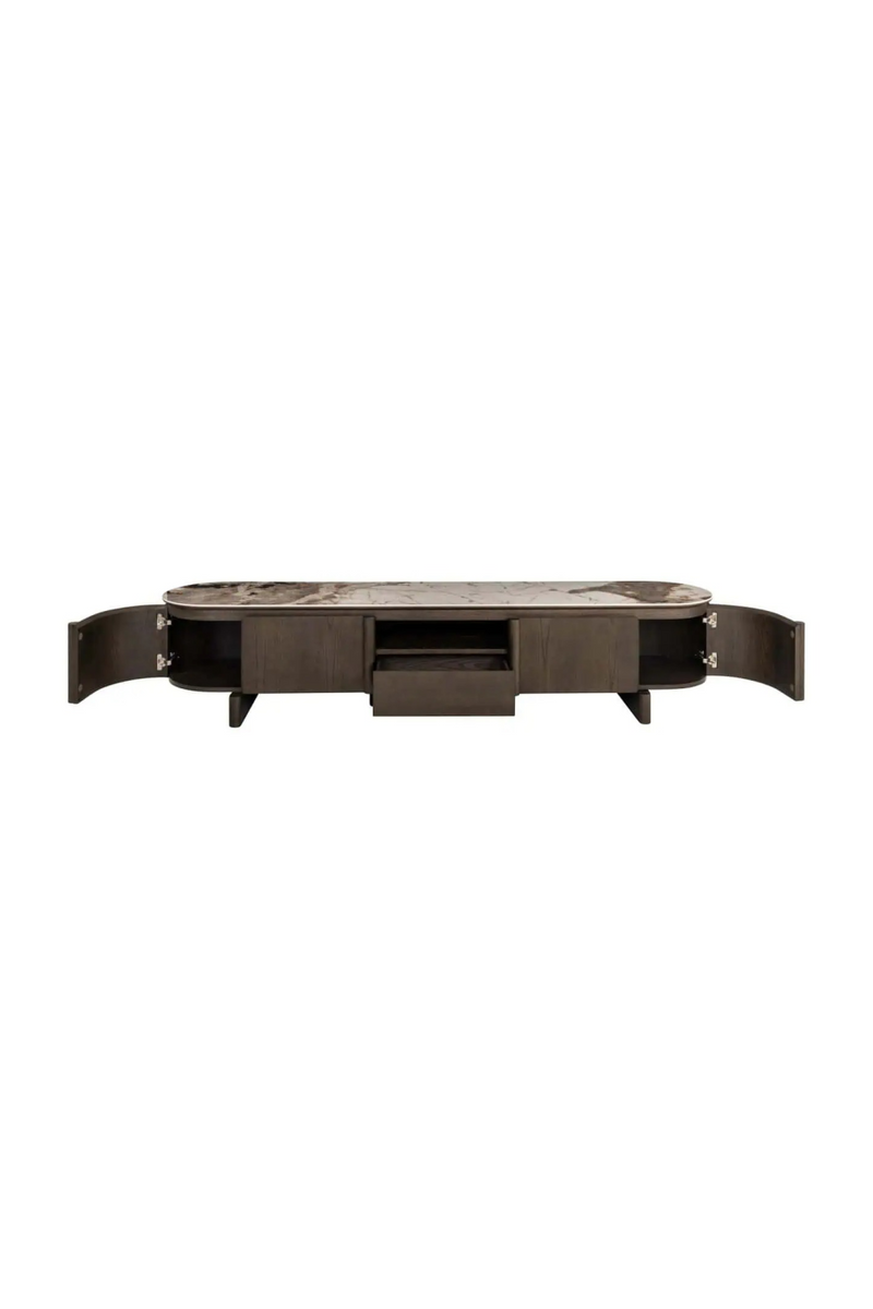 Brown Oak TV Cabinet | Richmond Interiors Langford | Oroatrade.com