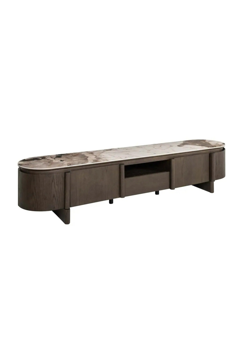 Brown Oak TV Cabinet | Richmond Interiors Langford | Oroatrade.com