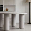 Beige Round Outdoor Coffee Table | Richmond Interiors Quinn