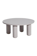 Beige Round Outdoor Coffee Table | Richmond Interiors Quinn | Oroatrade.com