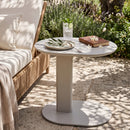 Beige Outdoor Side Table | Richmond Interiors Quinn
