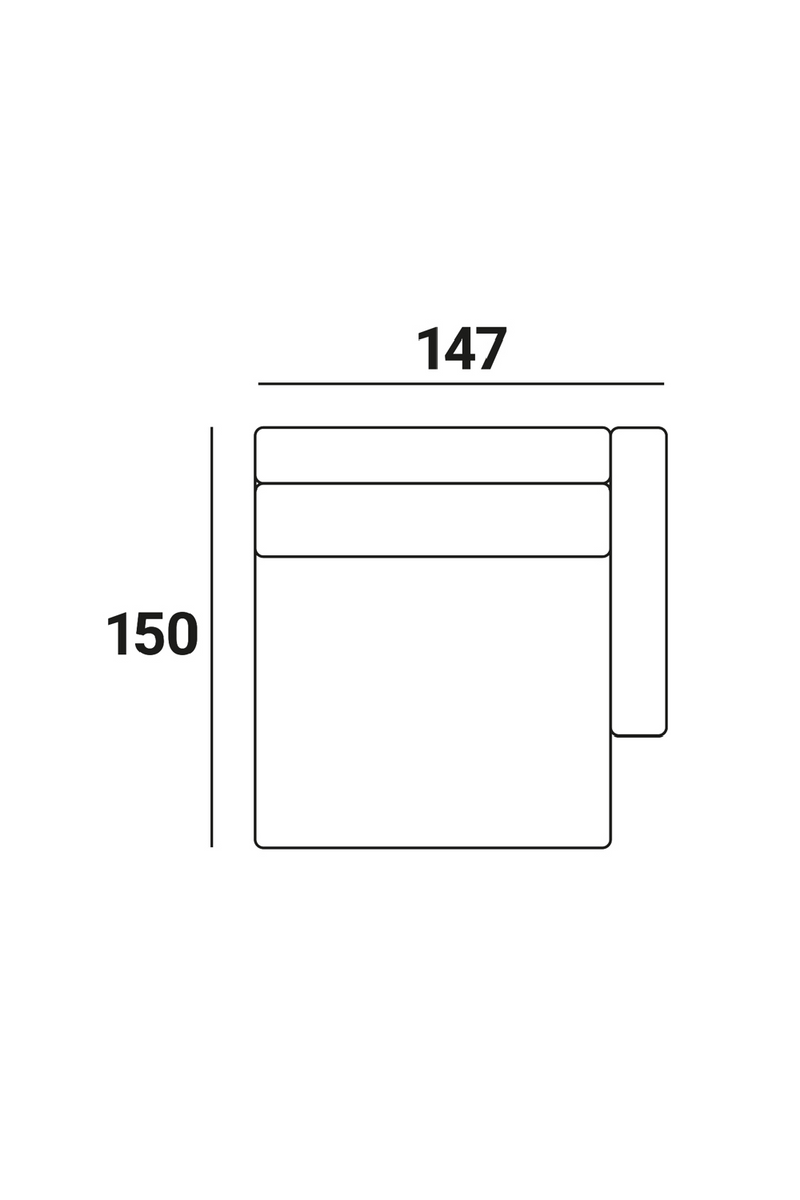 Customized Right Lounge Sofa | Richmond Interiors Trentino | Oroatrade.com