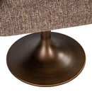 Contract furniture - Upholstered Dining Swivel Chair - www.oroatrade.com