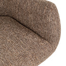 Contract furniture - Upholstered Dining Swivel Chair - www.oroatrade.com