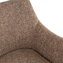 Contract furniture - Upholstered Dining Swivel Chair - www.oroatrade.com