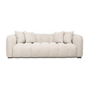 Beige Channeled Modular Sofa | Richmond Interiors Novaro