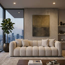 Beige Channeled Modular Sofa | Richmond Interiors Novaro