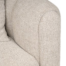 Beige Channeled Modular Sofa | Richmond Interiors Novaro