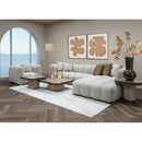 Beige Channeled Modular Sofa | Richmond Interiors Novaro