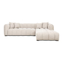 Beige Channeled Modular Sofa | Richmond Interiors Novaro