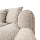 Beige Channeled Modular Sofa | Richmond Interiors Novaro