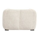 Contract furniture - Cream Channeled Lounge Chair - www.oroatrade.com
