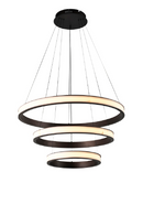 Hospitality furniture - Antique Brass Rings Chandelier - www.oroatrade.com