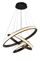 Hospitality furniture - Antique Brass Rings Chandelier - www.oroatrade.com
