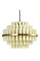 White Alabaster Inspired Chandelier