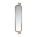 Contract furniture - Antique Brass Mirror - www.oroatrade.com