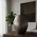 Contract furniture - Bronze Aluminum Vase - www.oroatrade.com