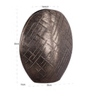 Contract furniture - Bronze Aluminum Vase - www.oroatrade.com