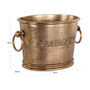 Contract furniture - Antique Brass Wine Cooler - www.oroatrade.com