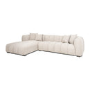 Beige Channeled Modular Sofa | Richmond Interiors Novaro