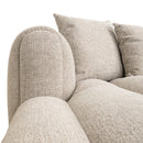 Beige Channeled Modular Sofa | Richmond Interiors Novaro